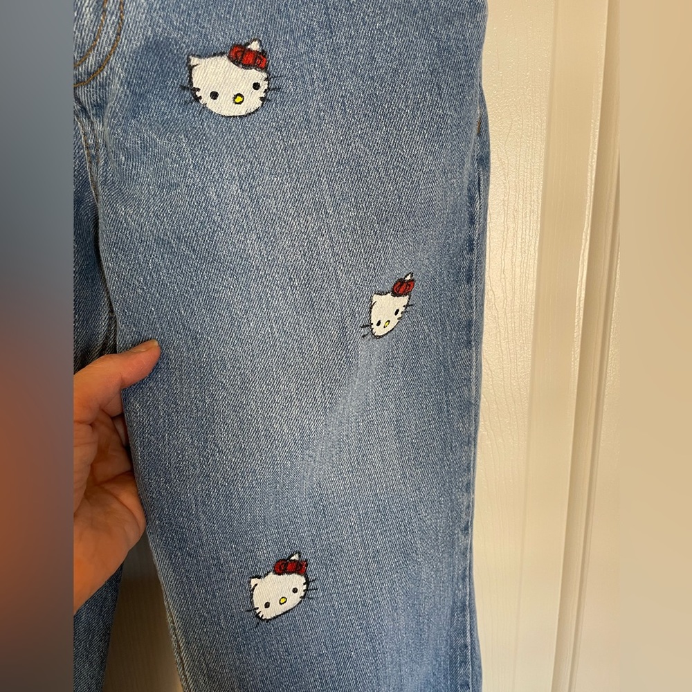 Hello Kitty jeans. Kids size 14